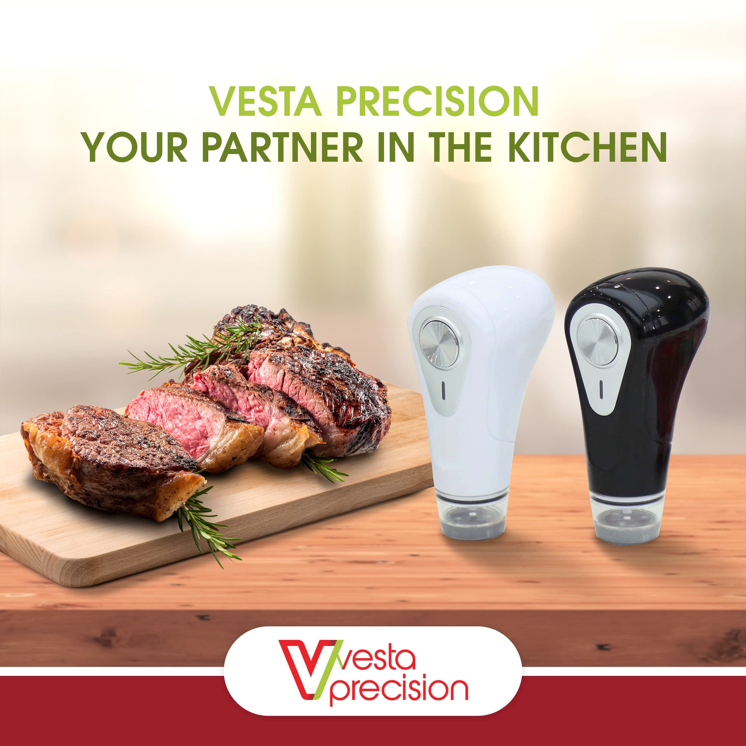 Compact ergonomics of Vesta Precision sealer for daily sealing tasks