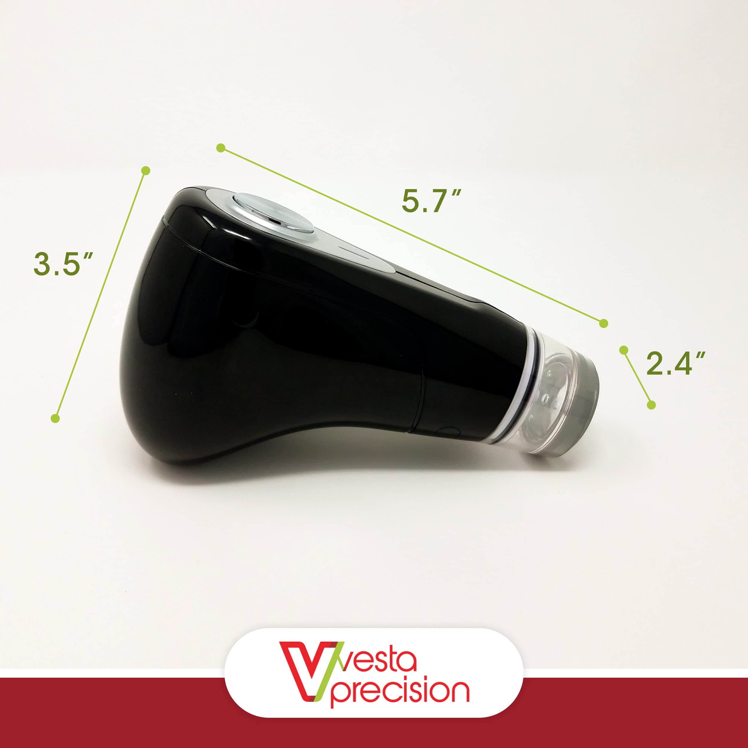 Lightweight, travel-ready Vesta Precision sealer suitable for trips and outdoor adventures