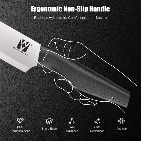 Vestaware ergonomic anti-slip handles for comfortable grip