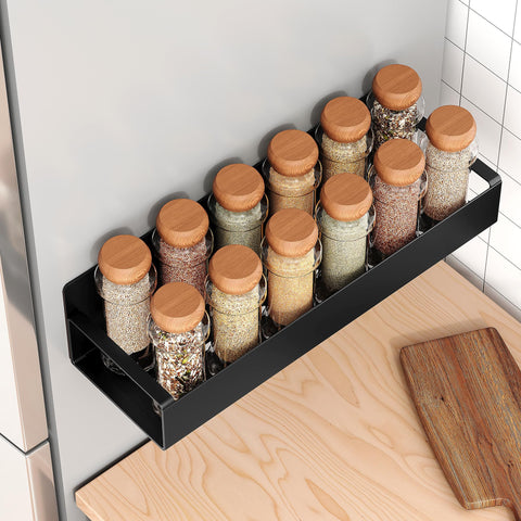 Vetacsion medium shelf on metal surface, strong magnet supports up to eleven pounds