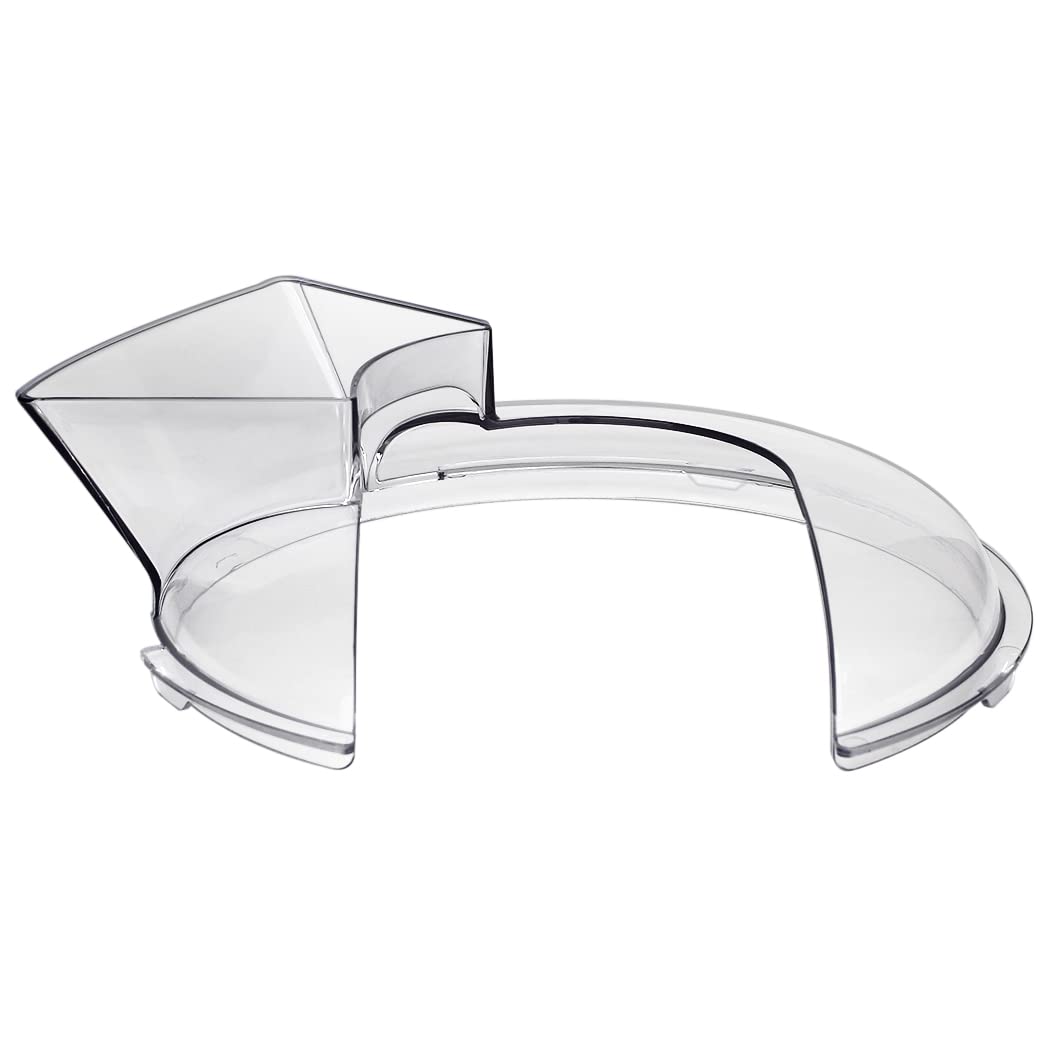 Veterger shield compatible with stainless steel bowls on KitchenAid
