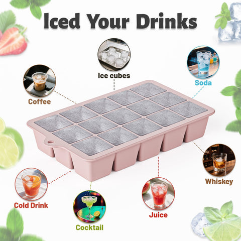 Vethwal color trio tray set with lid holes for hanging and storage