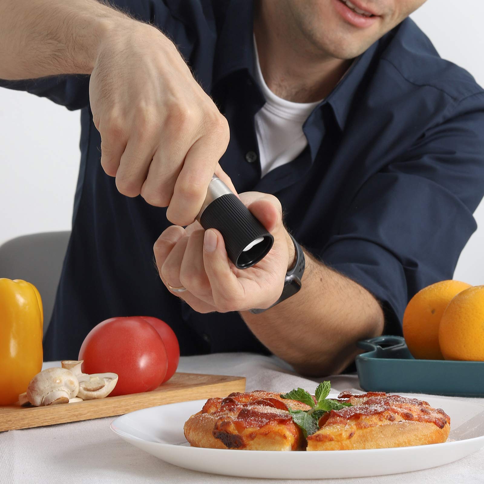 VEVOK CHEF packaging and storage with included bag for on-the-go seasoning.