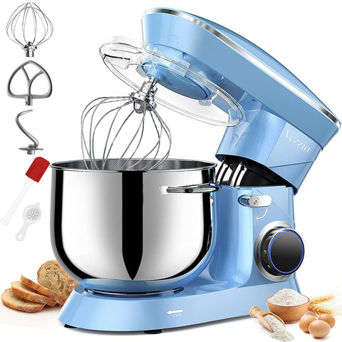 Vezzio 9.5Qt stand mixer with large bowl for big batches of dough