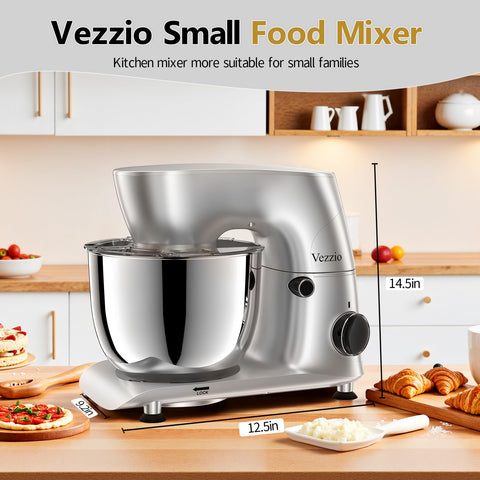 Vezzio egg white separator and dough scraper for prep and cleanup