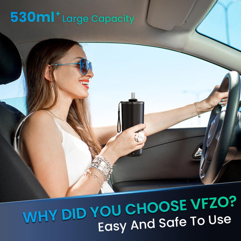 VFZO 4000mAh battery powers heating and on-the-go charging.