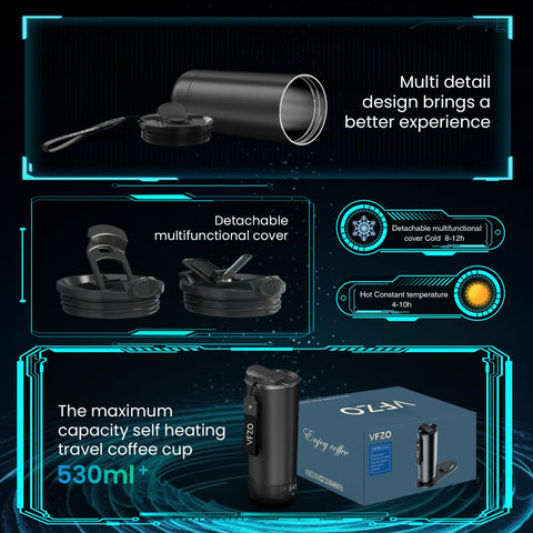 VFZO dual-use lid demonstrates leak-proof reliability for travel use.