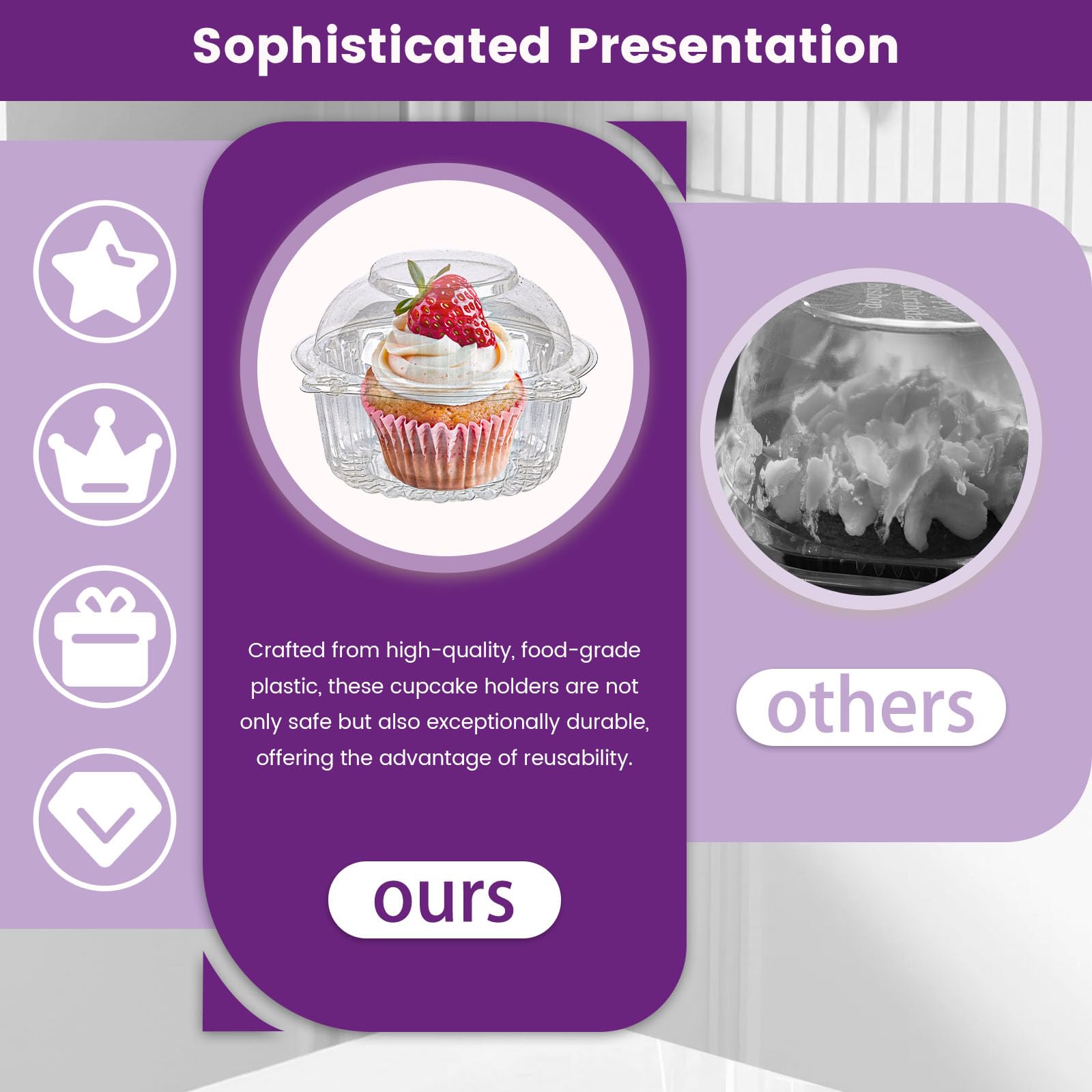 VGOODALL bulk packaging ideal for bakeries, weddings, and parties.