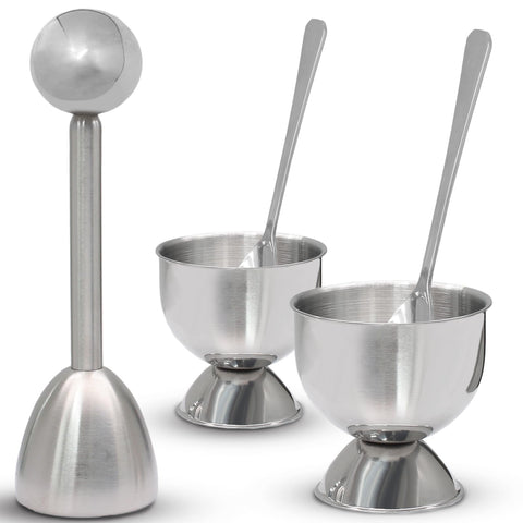 Vibedor egg topper cutter with precise edge for clean tops.