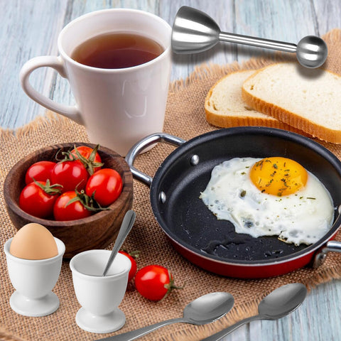 Vibedor compact egg set ideal for breakfasts and hosting.