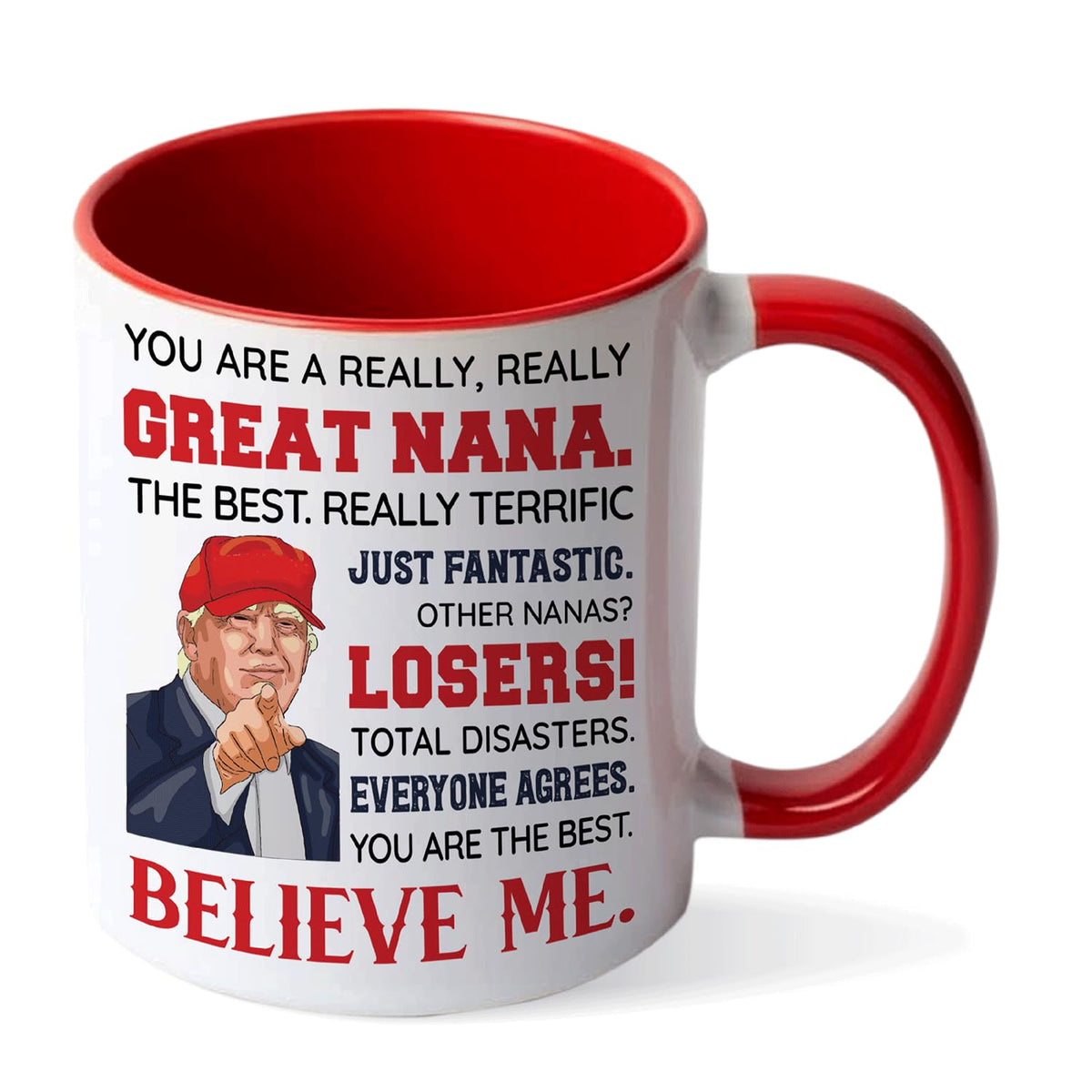 Viberty Nana ceramic mug 11oz for daily coffee or tea rituals.