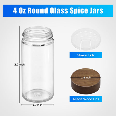 VIBRATITE 2-in-1 shaker lids for powders and herbs