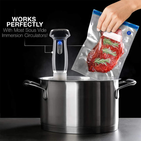 VICARKO freezer-safe multi-layer bags block moisture and oxygen effectively.