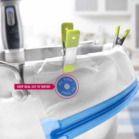 VICARKO sous vide-compatible bags enable precise cooking prep.
