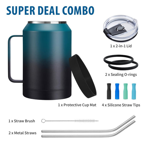 VICKNIY replacement O‑rings for long‑lasting lid seals.