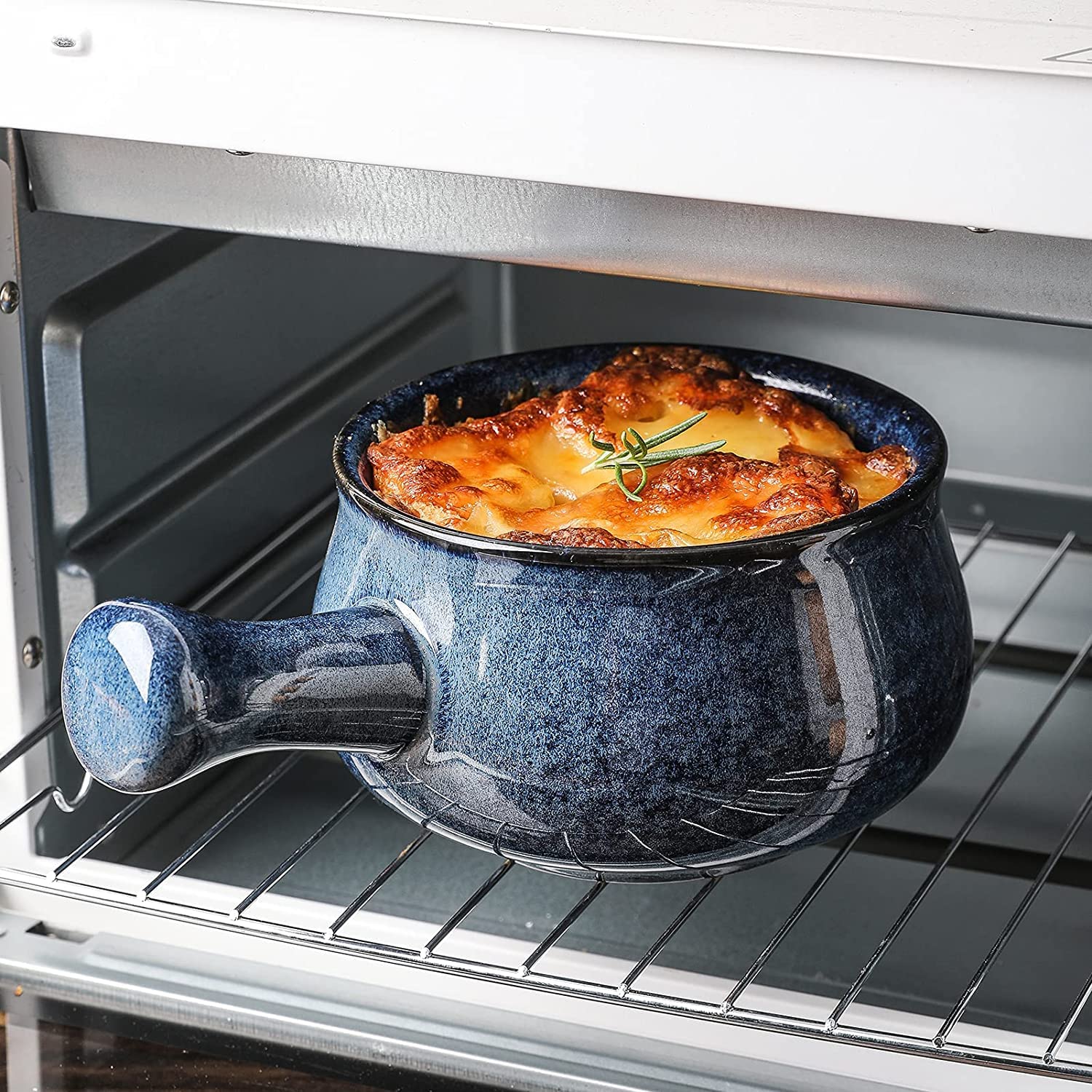 vicrays Microwave and dishwasher safe bowls in cobalt blue glaze