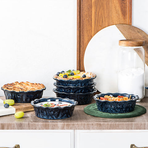 Vicrays mini pie pan ideal for personal-sized desserts and snacks.