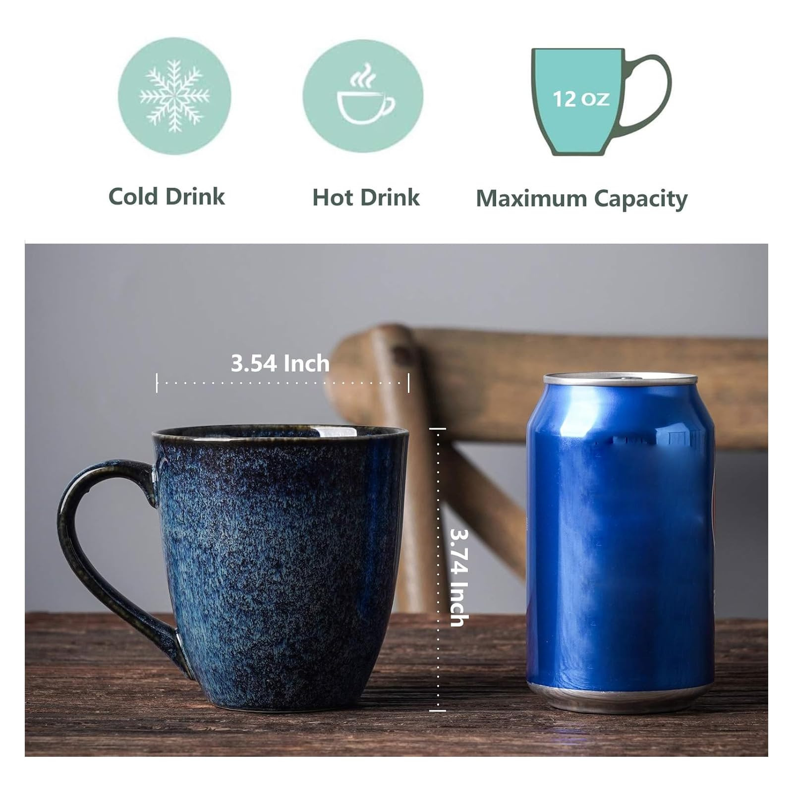 Vicrays pro-grade porcelain is lead-free and non-toxic for safe daily use