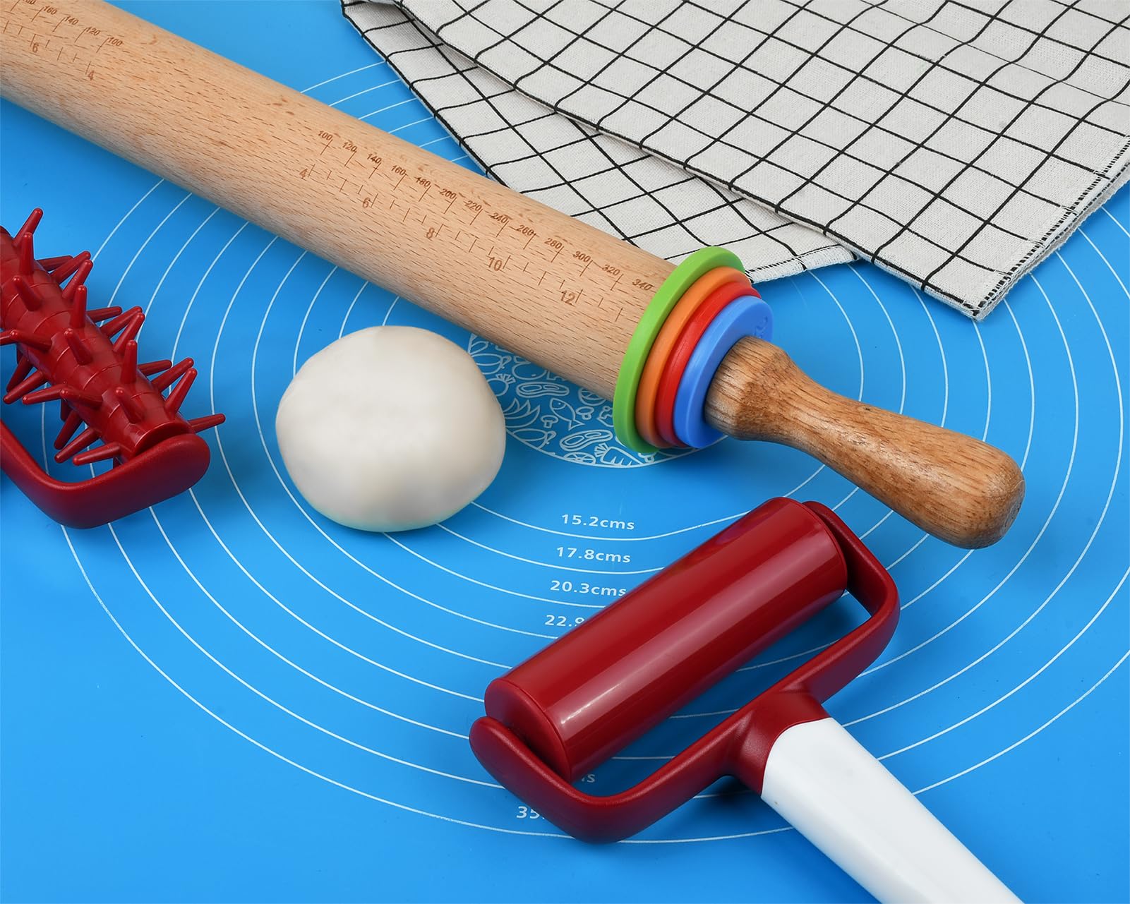 Victhur rolling pin easy to clean and quick to dry after washing.