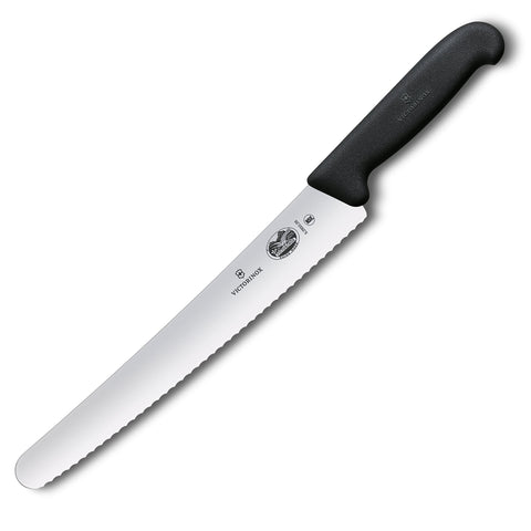Victorinox Fibrox ergonomic design for comfortable slicing