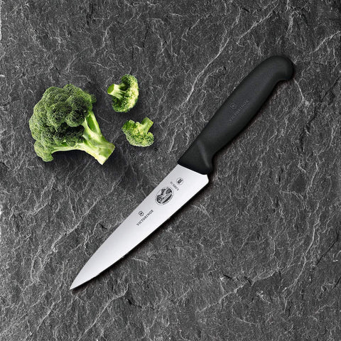 Victorinox Fibrox 6-Inch Knife balanced design reduces wrist tension during prep.