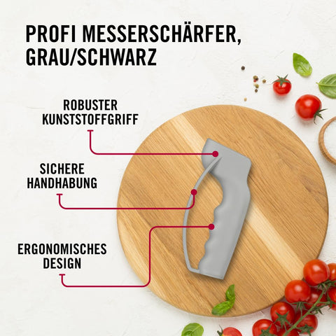Victorinox handheld sharpener dishwasher-safe for easy cleaning after use.