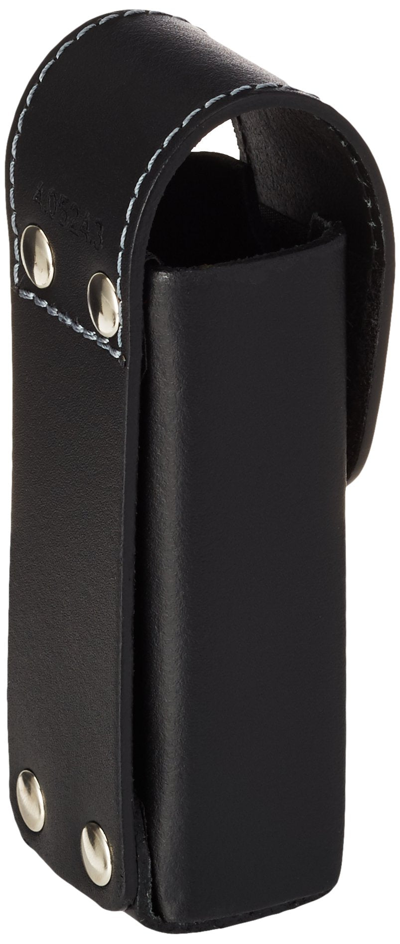 Victorinox premium leather construction cushions the blade and resists wear.