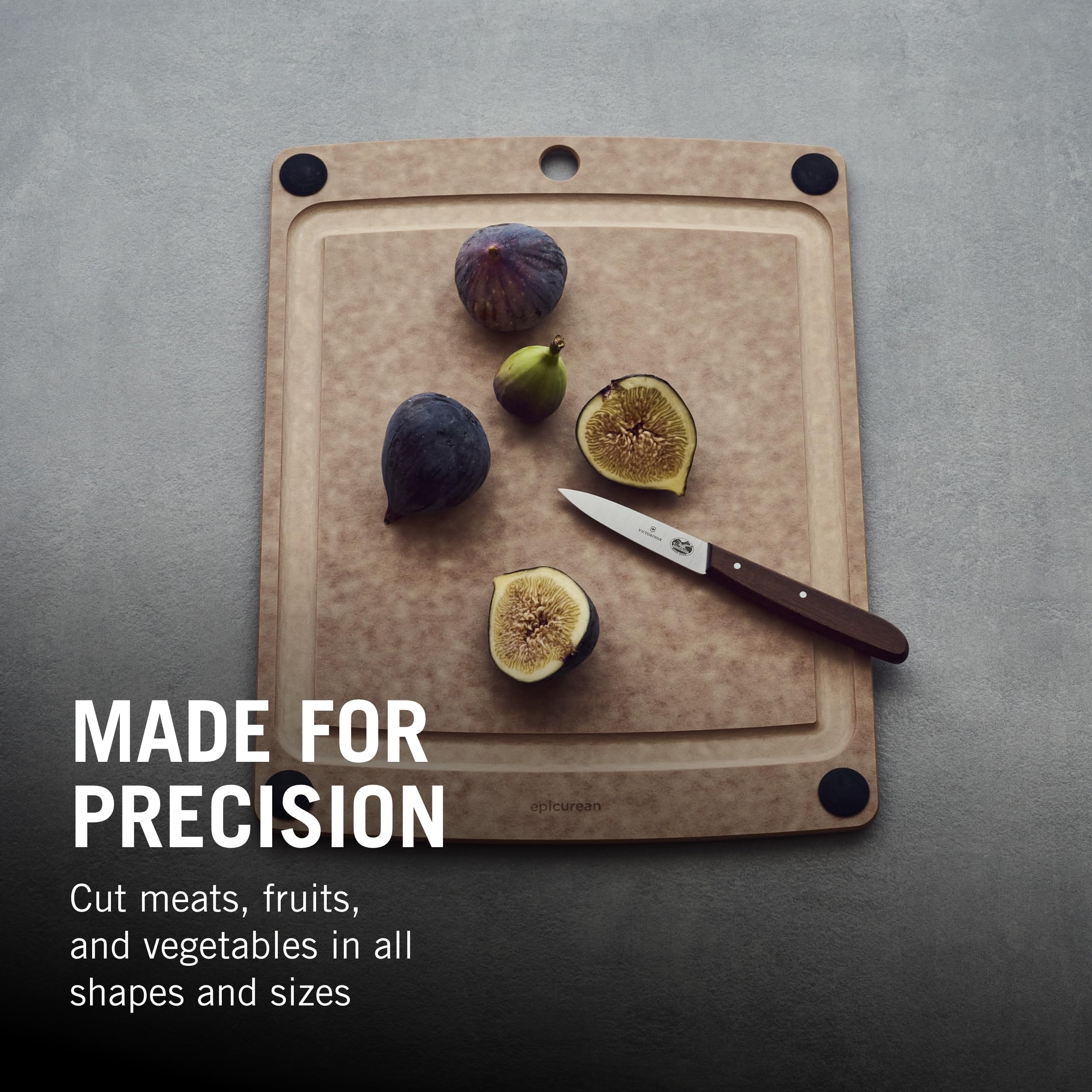 Victorinox Rosewood paring knife trimming vegetables for garnish and prep