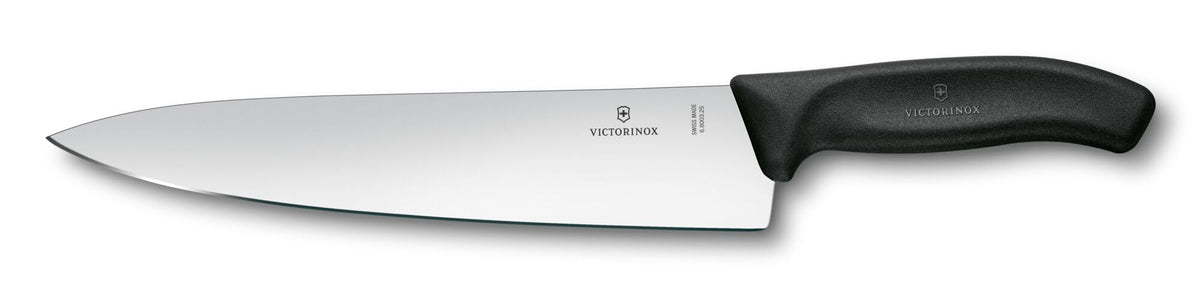 Victorinox Swiss Classic 8-inch knife blade close-up for precise slicing
