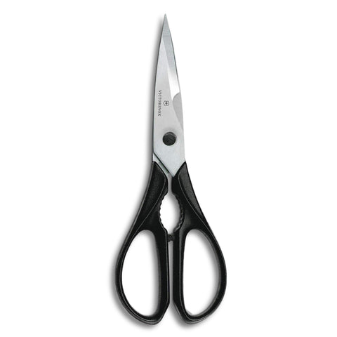 Victorinox Swiss Classic Come Apart Kitchen Shear blade close-up for precise herb and vegetable prep.
