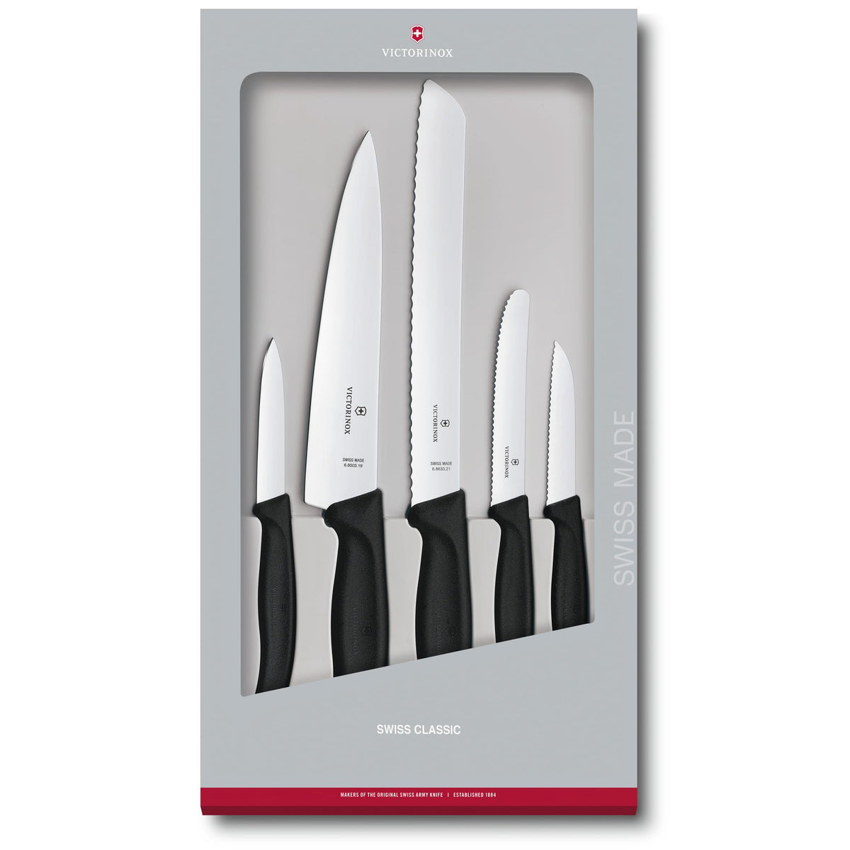 Victorinox Swiss Classic paring knife with straight edge for precise peeling and trimming