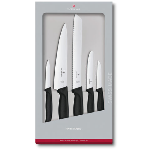 Victorinox Swiss Classic paring knife with straight edge for precise peeling and trimming