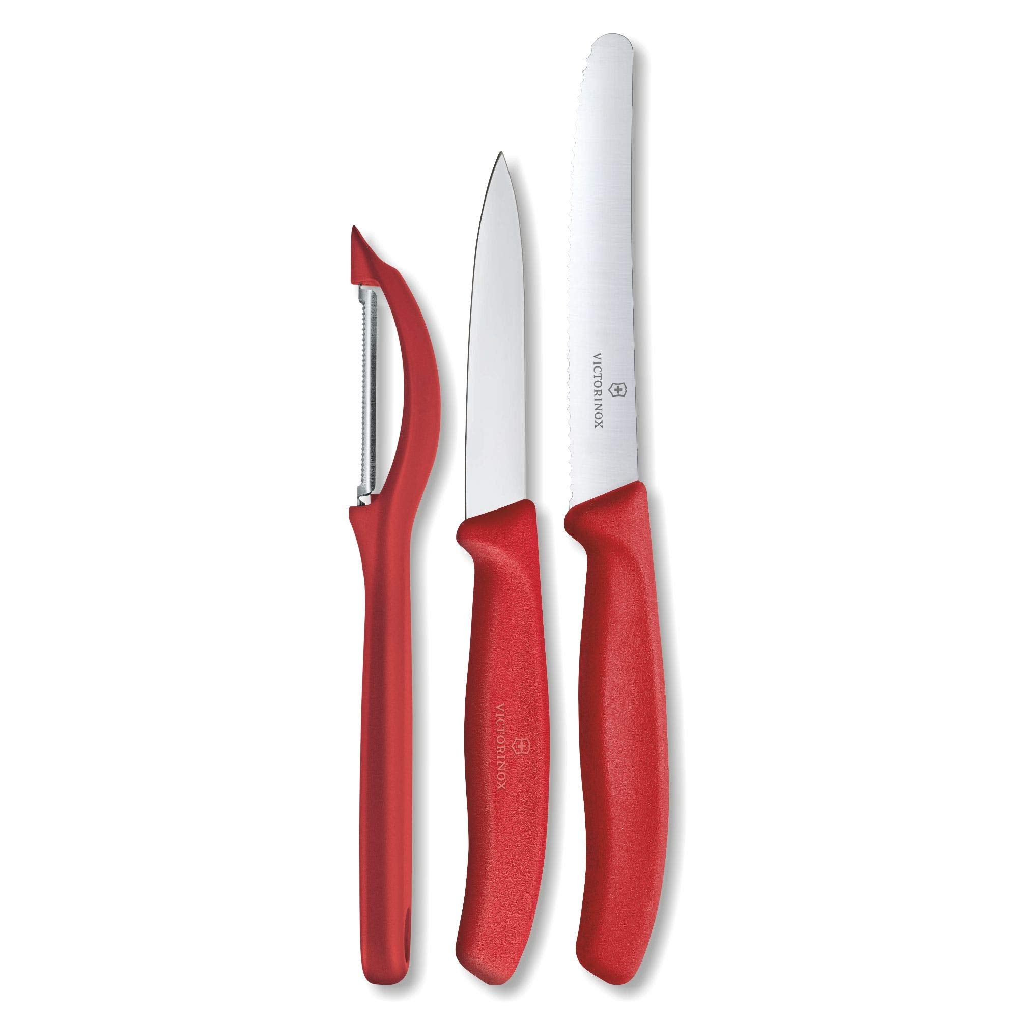 Victorinox Swiss Classic straight-edge paring knife for precise peeling and prep.