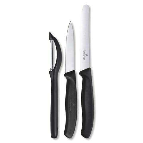 Victorinox Swiss Classic peeler in hand for smooth peeling tasks