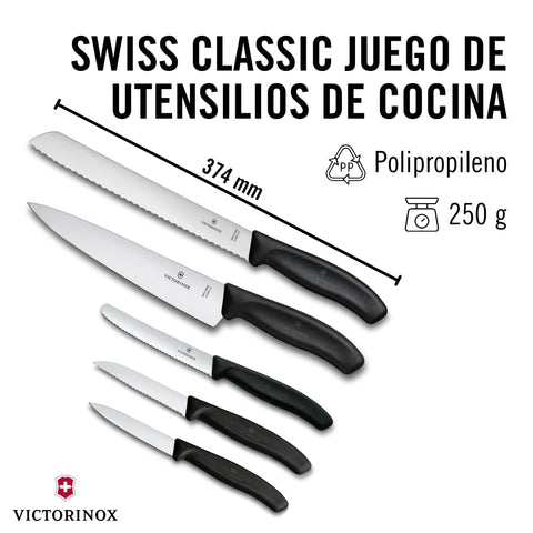 Victorinox Swiss Classic tomato and table knife with wavy edge for soft produce