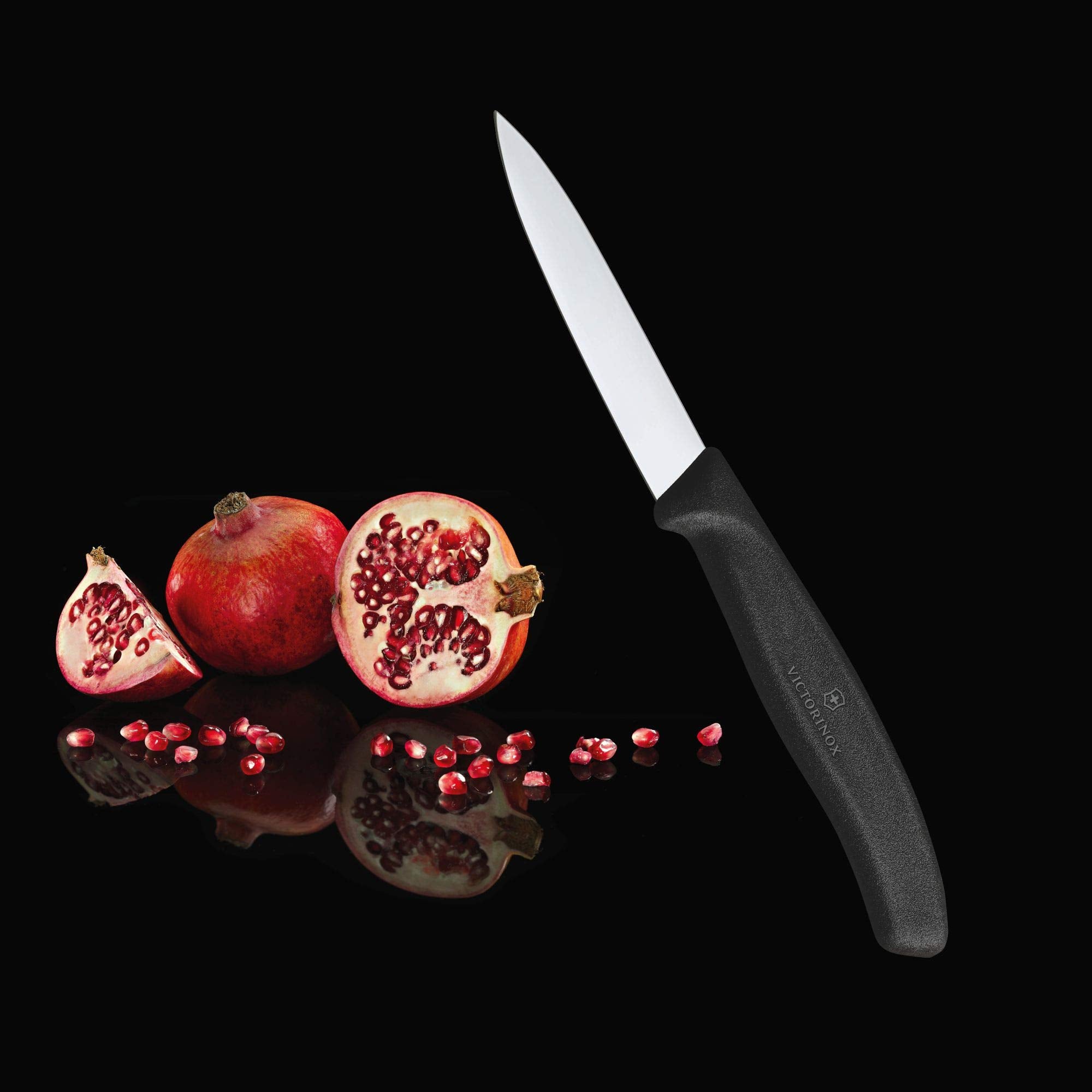 Victorinox VIC-6.7603 blade close-up emphasizing sturdy stainless steel.
