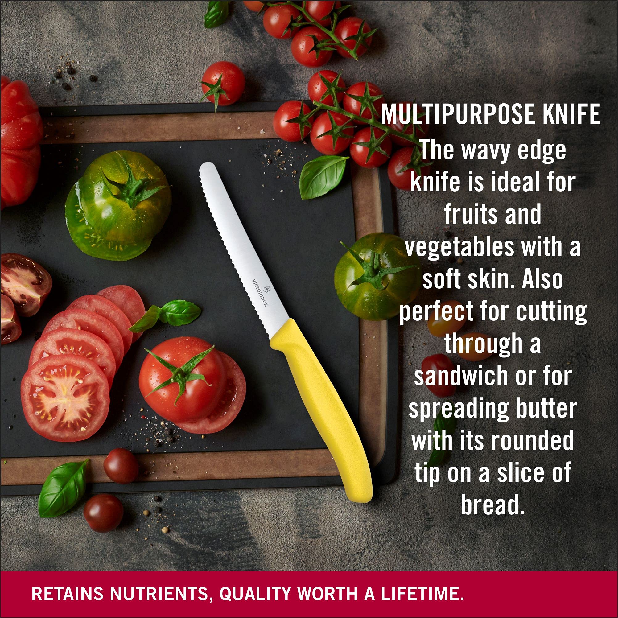 Victorinox VIC-6.7836.L118 serration-closeup highlights durable edge for quick slicing
