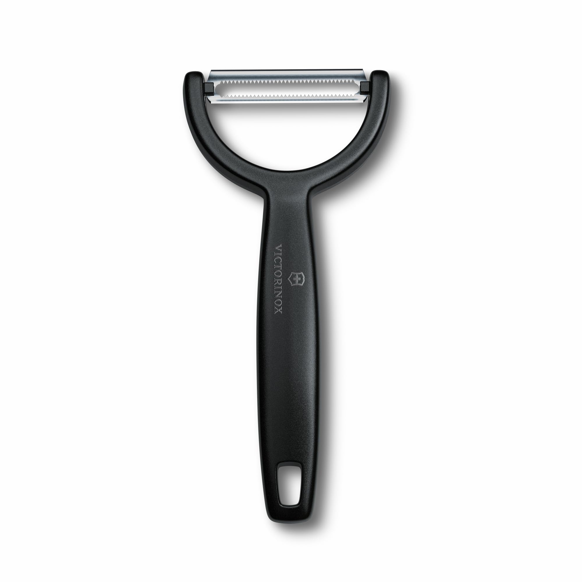 Victorinox Ypso peeler with serrated edge for precise peeling and minimal waste