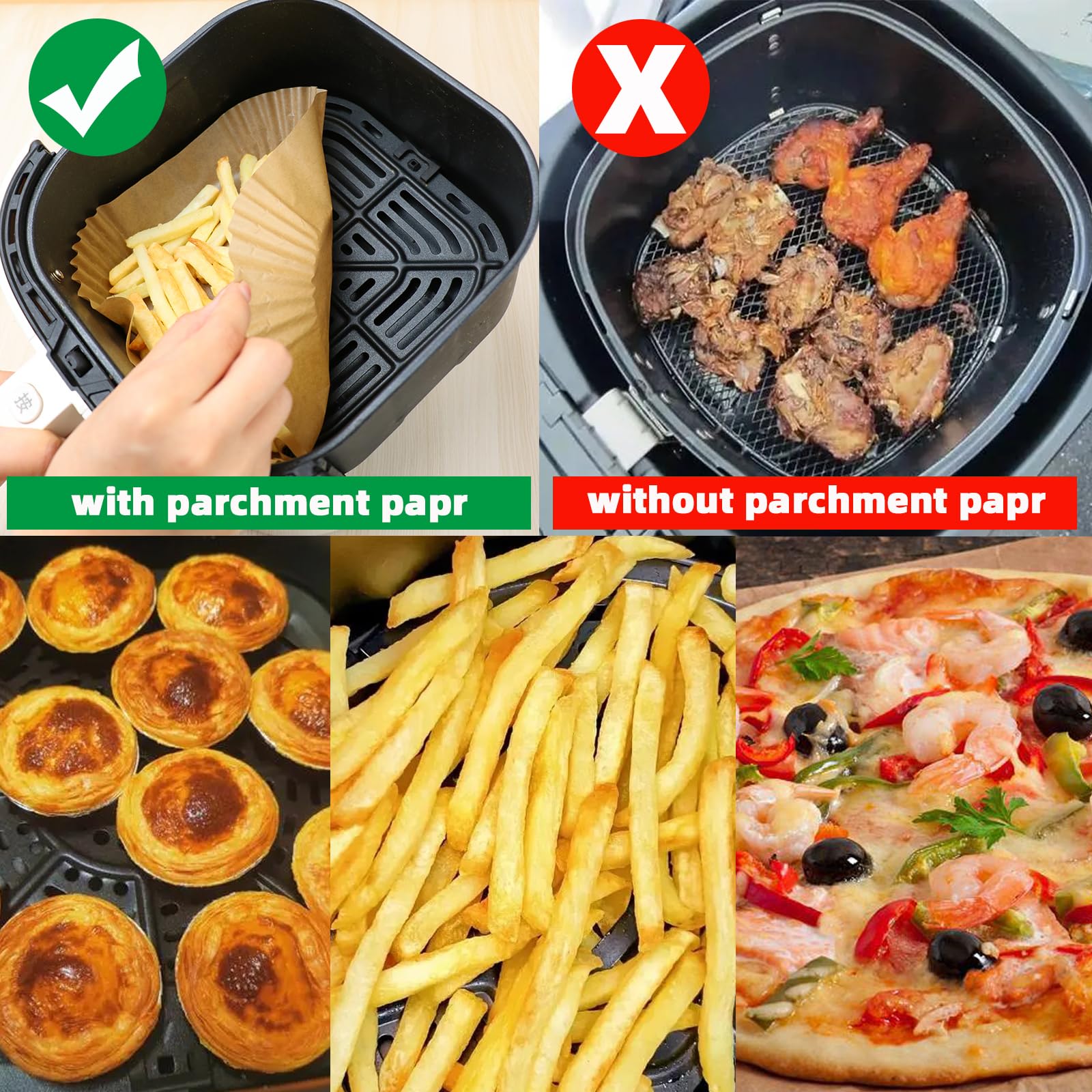 Victoyaw liner with heat resistance up to 428°F for versatile cooking.