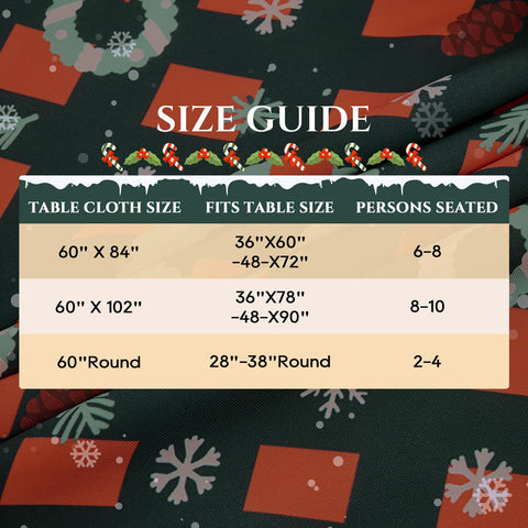 VidaFete machine-washable tablecloth cleans easily after gatherings