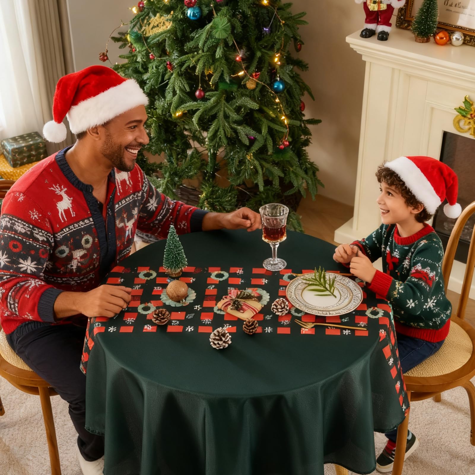VidaFete Christmas table decor boosts festive mood in kitchens and dining rooms