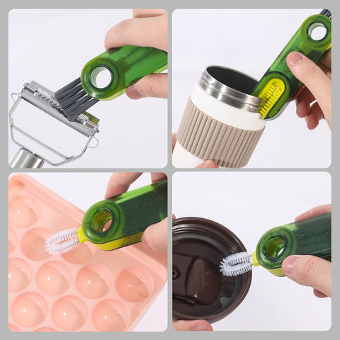 Vidonio stiff bristle corner brush reaches hard spots