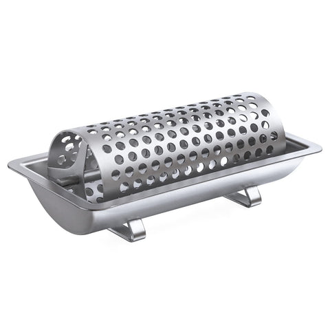 VIDOR U-shaped butter roller in stainless steel delivering smooth, even spreads on bread.