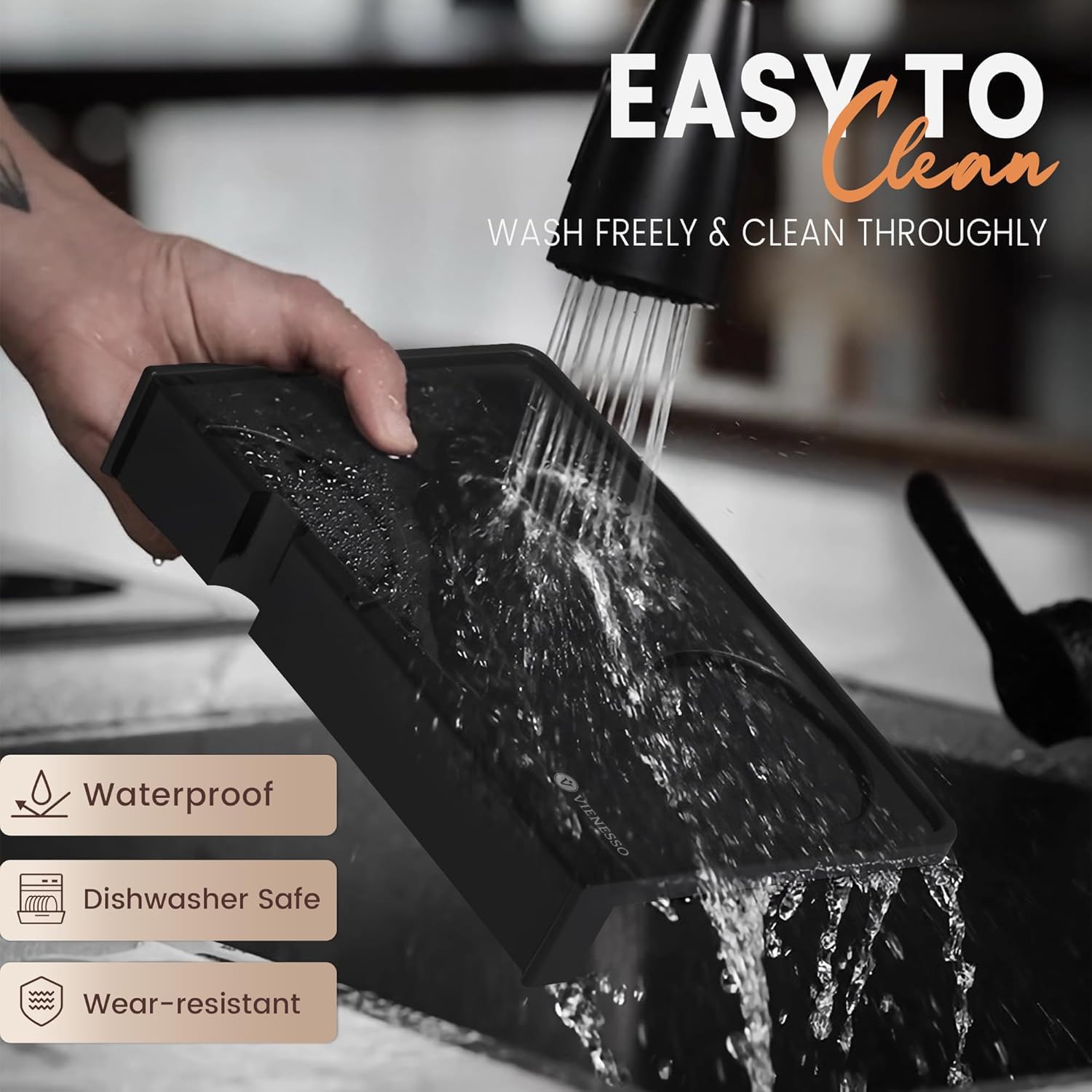 VIENESSO barista accessory supports daily use and cleaner workflow.
