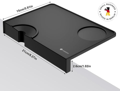 Durable silicone tamping mat suitable for heat and frequent use.