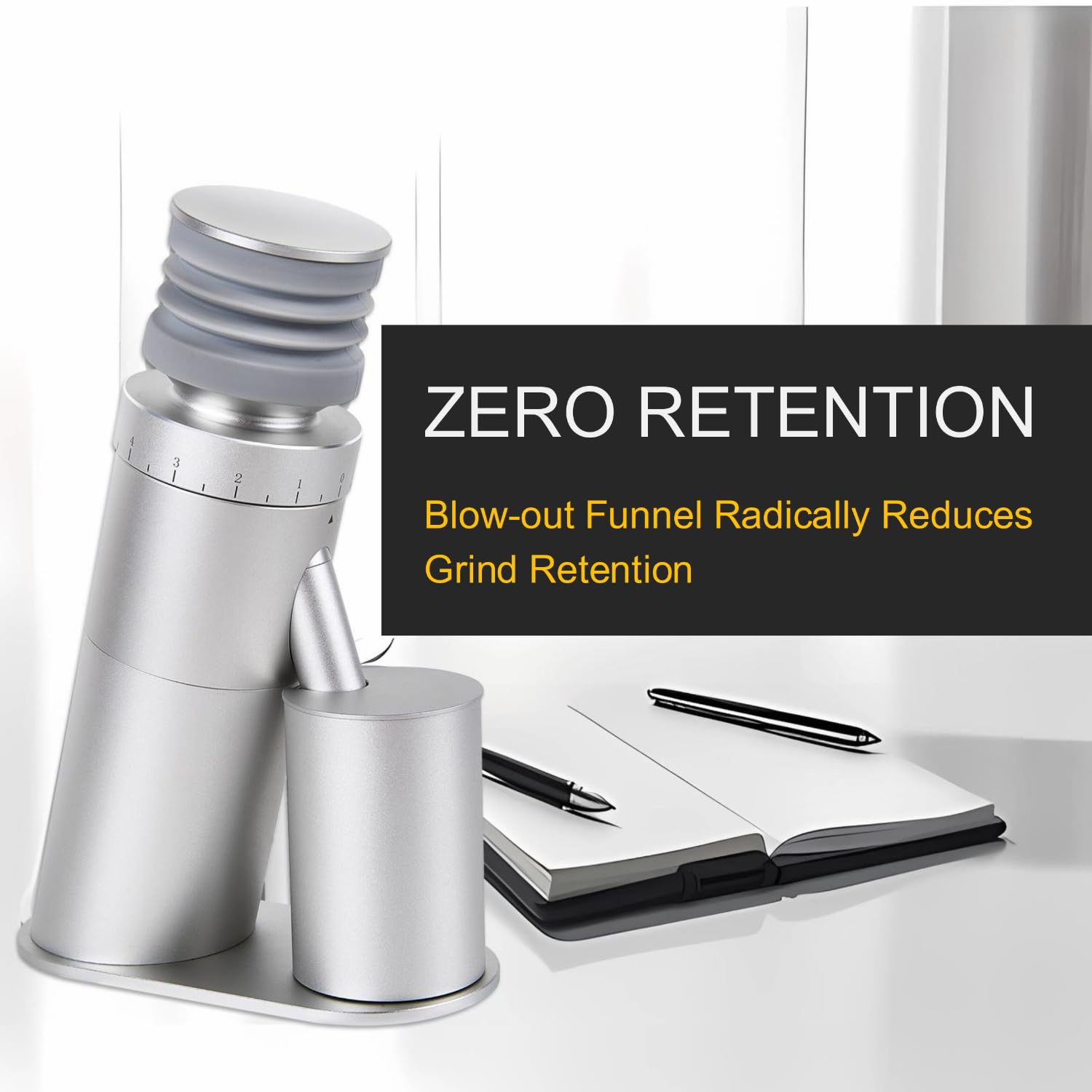 Compact silver finish of Gen 4 fits kitchens or small spaces