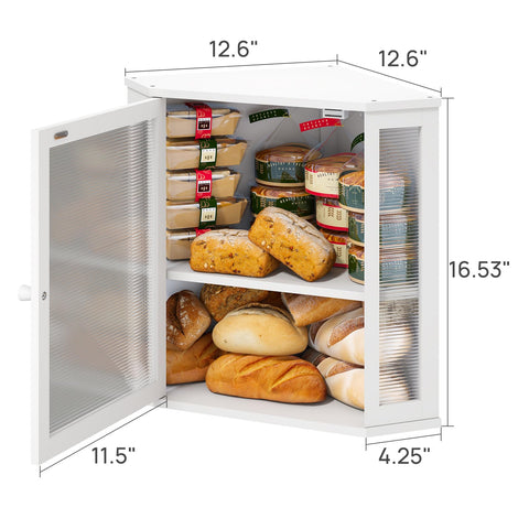 ViewCare large-capacity bread storage holds multiple loaves and baked goods.