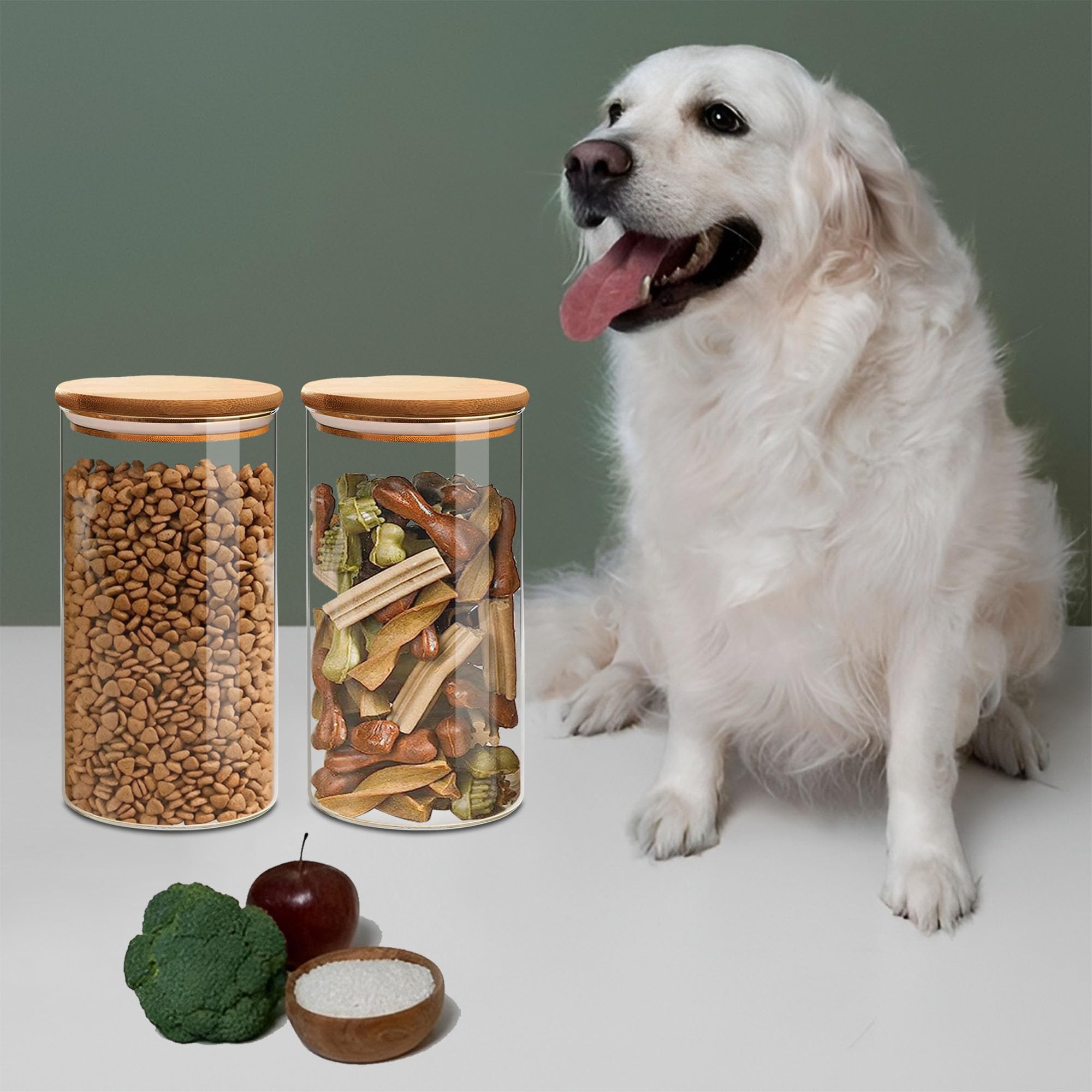 VIEWELLD dishwasher-safe glass simplifies cleaning while preserving bamboo lids.