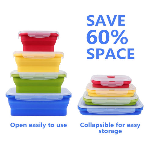 VIGIND 800ml collapsible container great for meal prep and portions