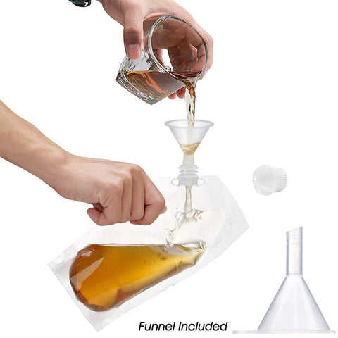 Vignee leak-proof drink pouches ideal for events and concerts